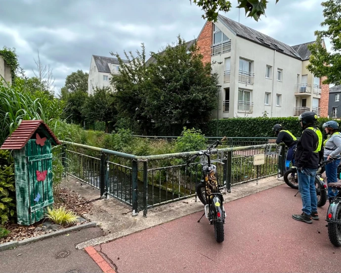 Balade en trottinette électrique dans le centre historique de Lisieux