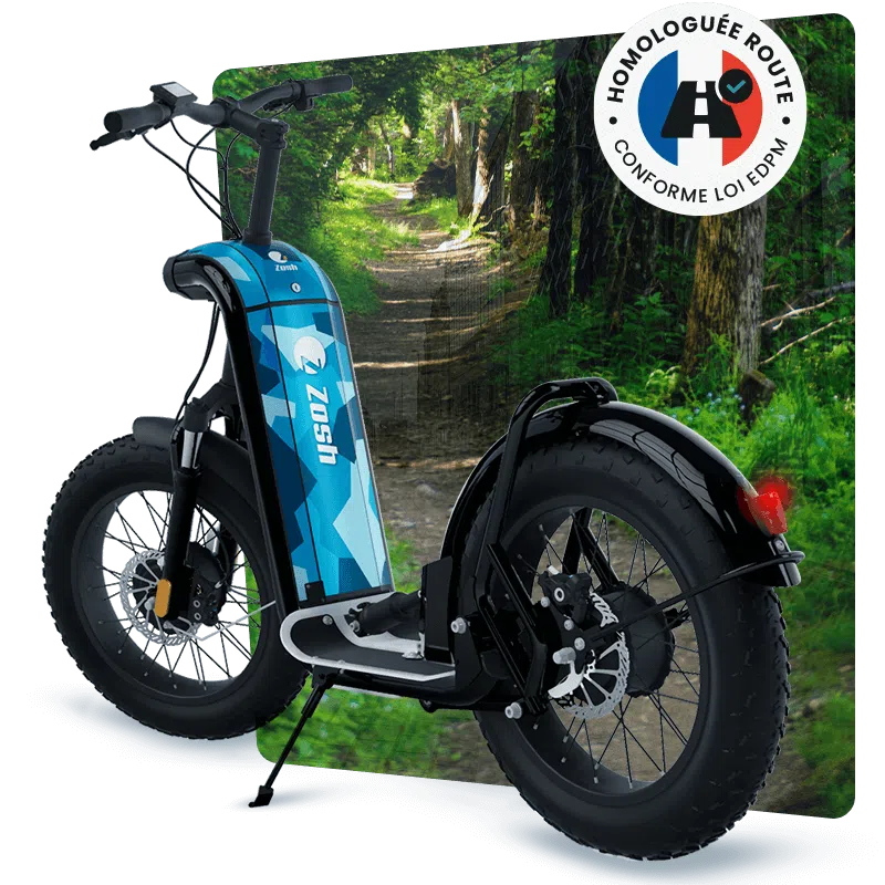ZOSH Mountain – Trottinette électrique tout-terrain